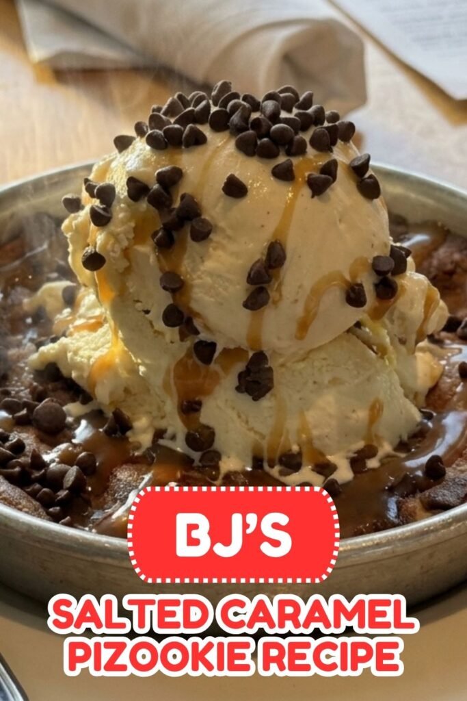 BJ’s Salted Caramel Pizookie