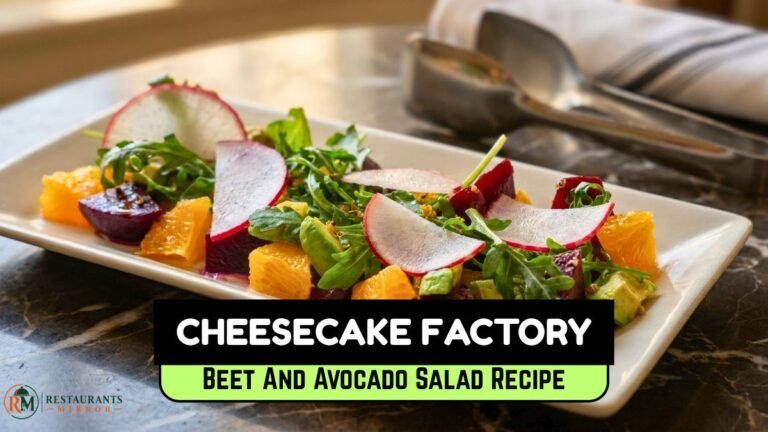 Cheesecake Factory Beet And Avocado Salad Recipe