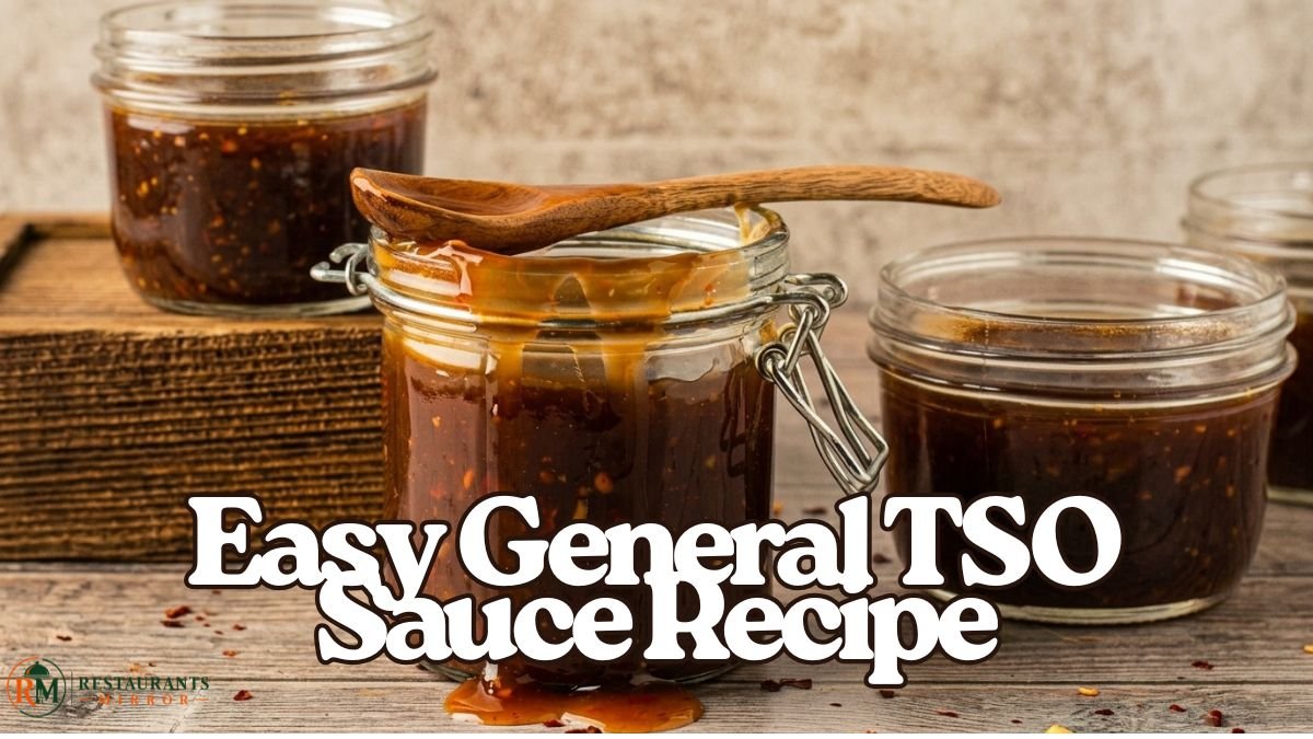 Easy General TSO Sauce Recipe