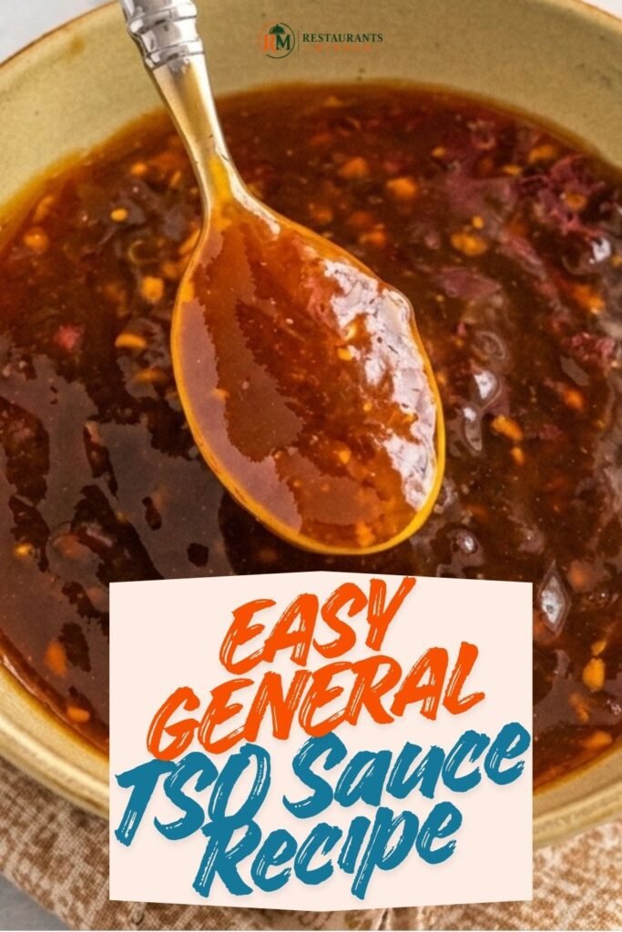Easy General TSO Sauce Storage Tips