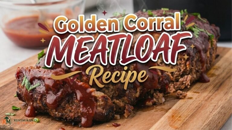 Golden Corral Meatloaf Recipe
