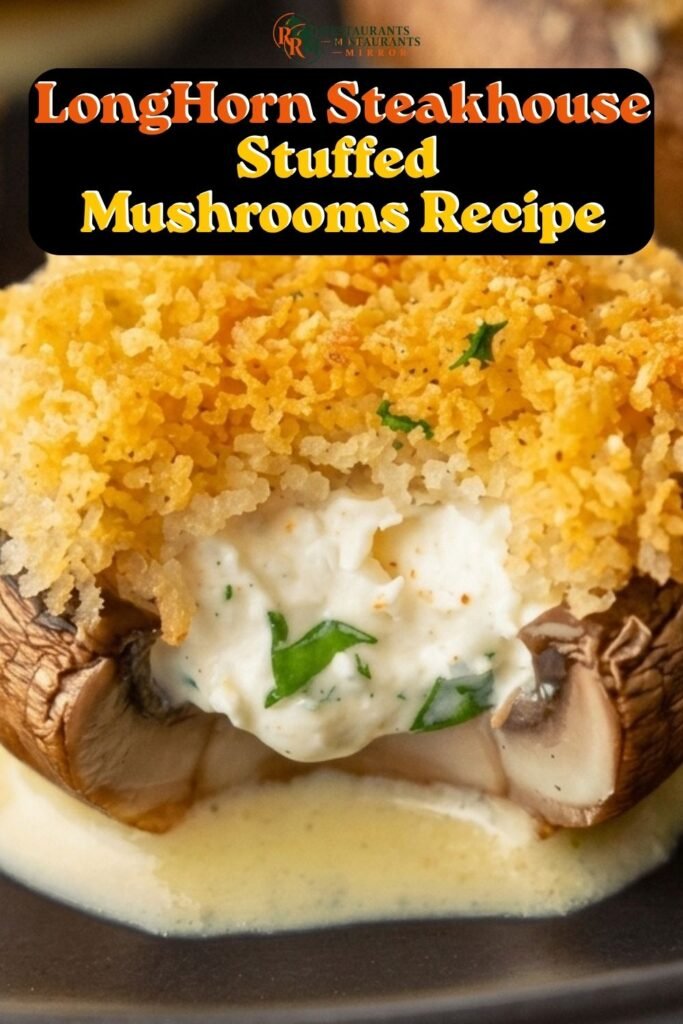 LongHorn Steakhouse Stuffed Mushrooms Flavor and Texture