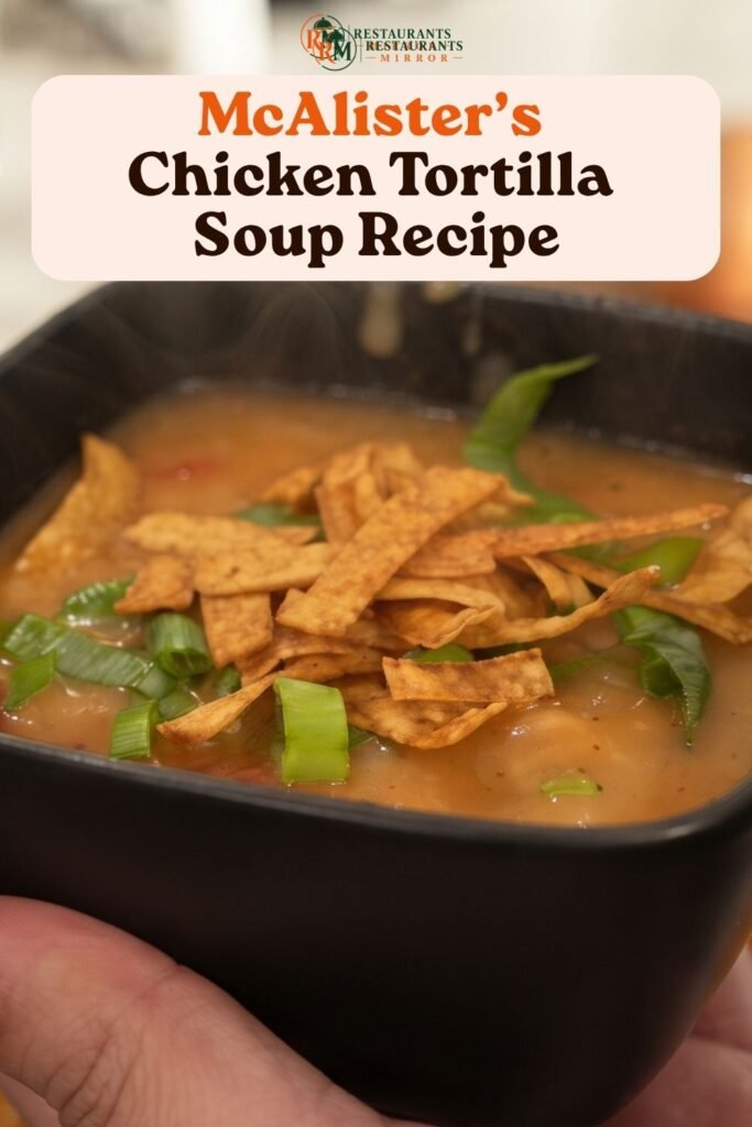 What does this McAlister's Chicken Tortilla Soup taste like?