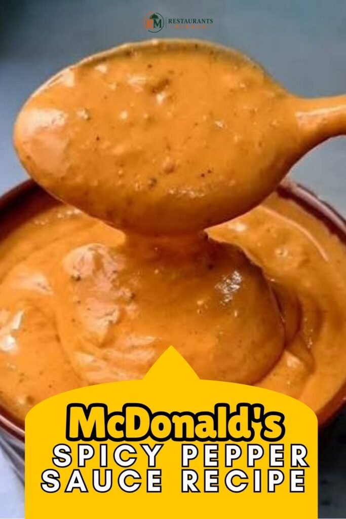 McDonald's Spicy Pepper Sauce