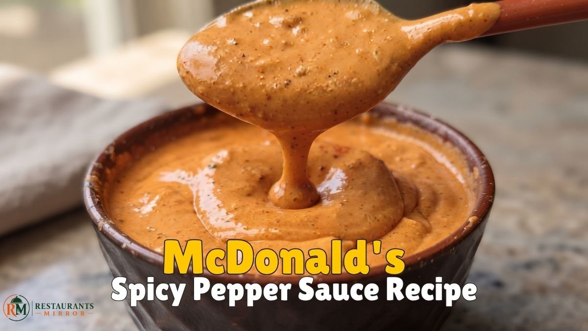 McDonald's Spicy Pepper Sauce Recipe