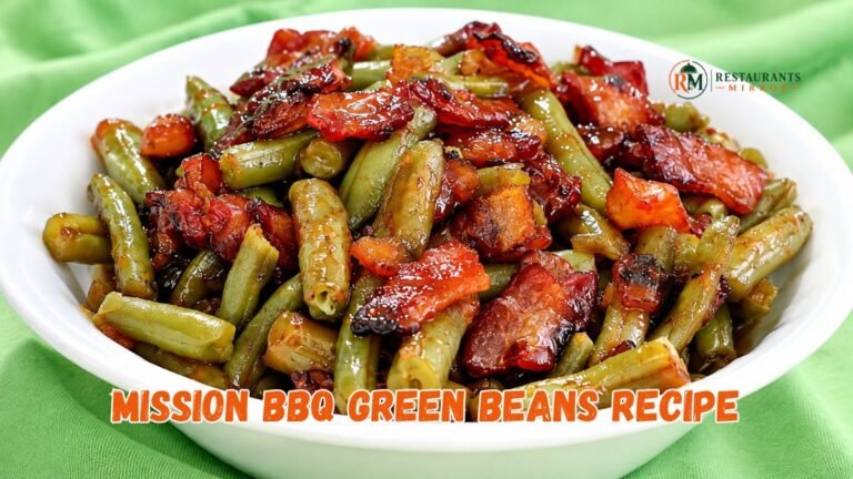 Mission BBQ Green Beans Recipe