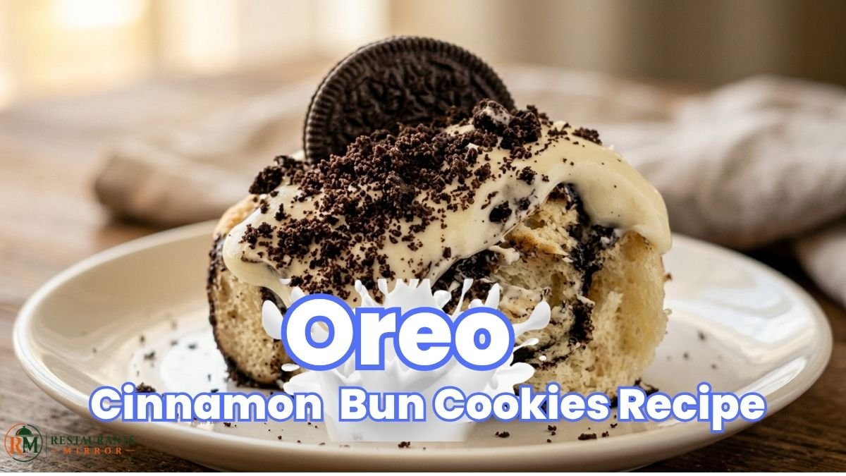 Oreo Cinnamon Bun Cookies Recipe