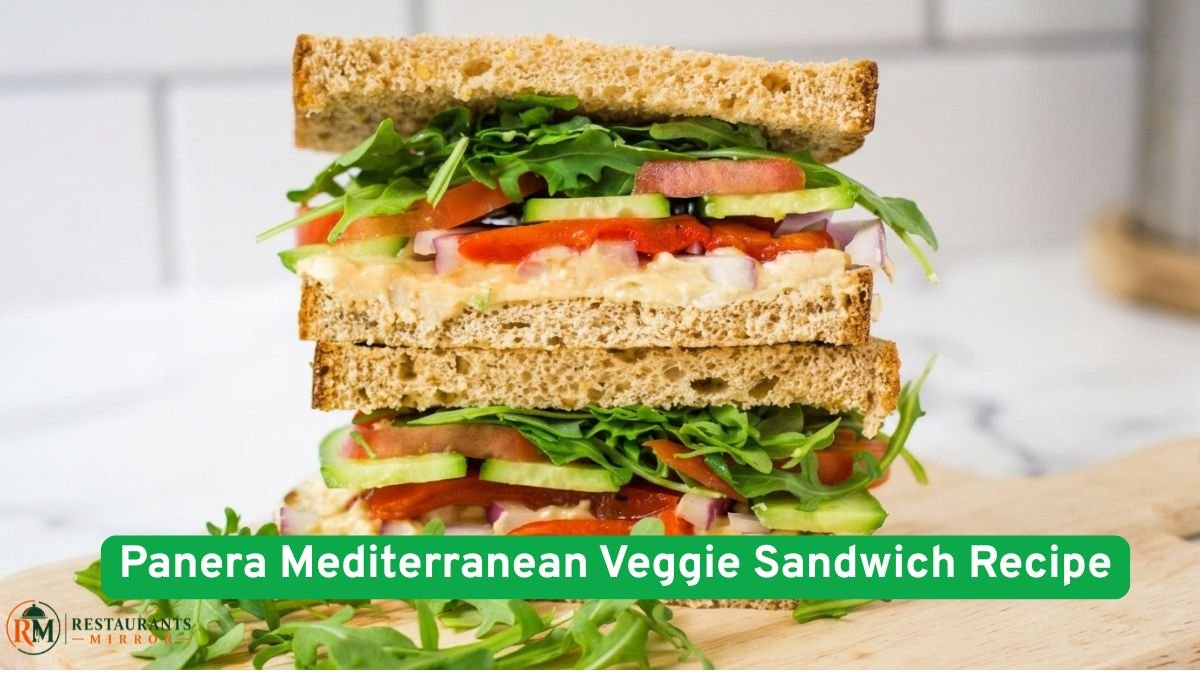 Panera Mediterranean Veggie Sandwich Recipe