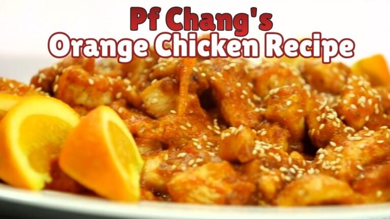 Pf Chang's Orange Chicken Recipe