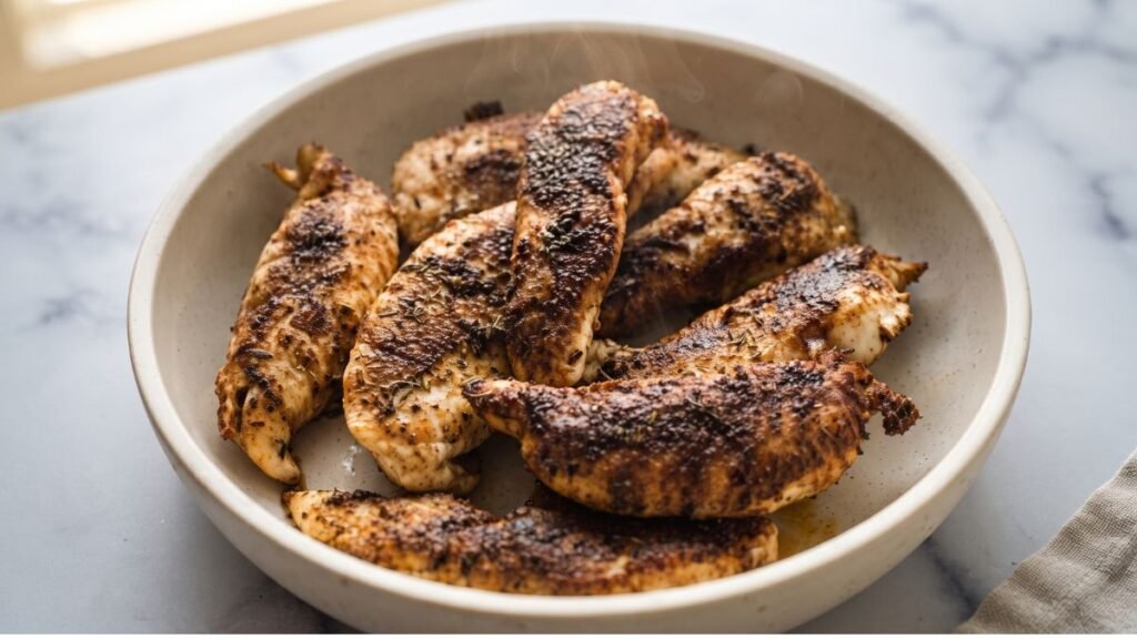 How to Make Popeyes Blackened Chicken Tenders