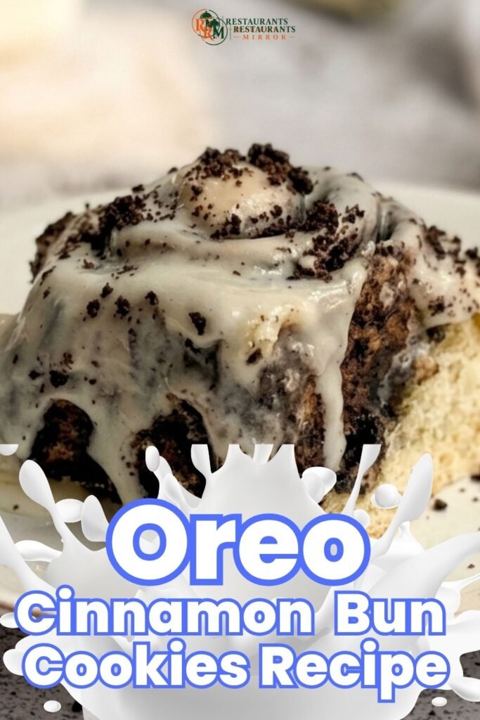 Tasty Oreo Cinnamon Bun Cookies Recipe