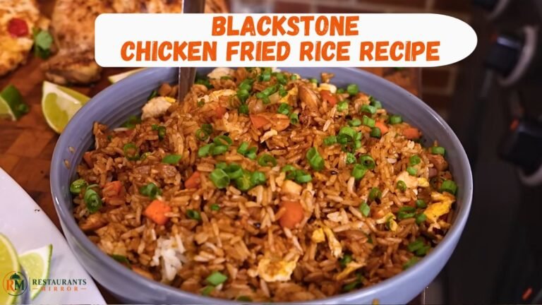 Blackstone Chicken Fried Rice Recipe