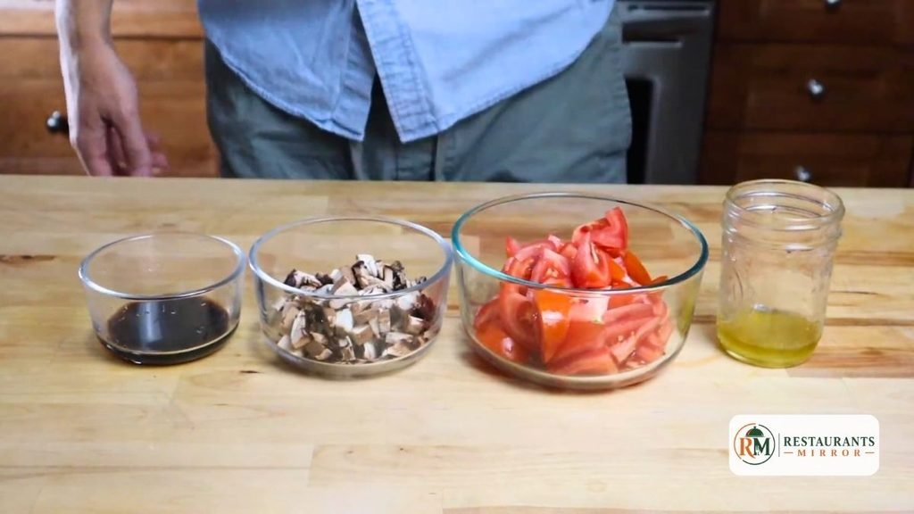 Make the Mushroom Tomato Mixture