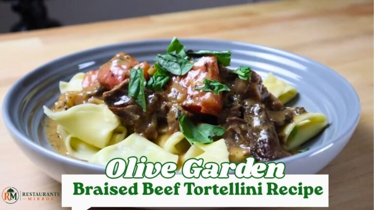 Olive Garden Braised Beef Tortellini Recipe