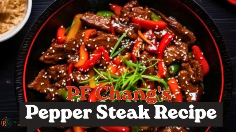 PF Changs Pepper Steak Recipe