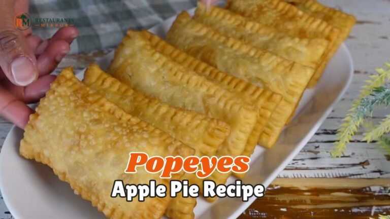 Popeyes Apple Pie Recipe