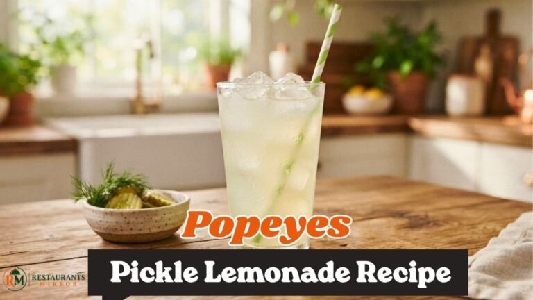 Popeyes Pickle Lemonade Recipe