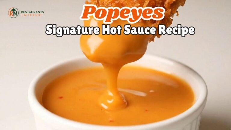 Popeyes Signature Hot Sauce Recipe
