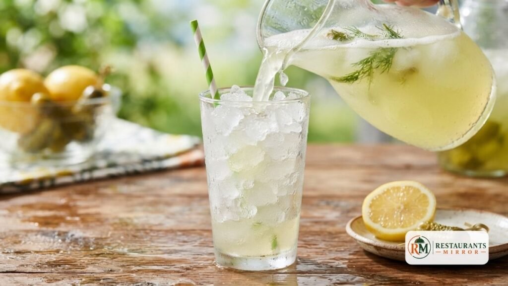 Pour Over Ice and Garnish