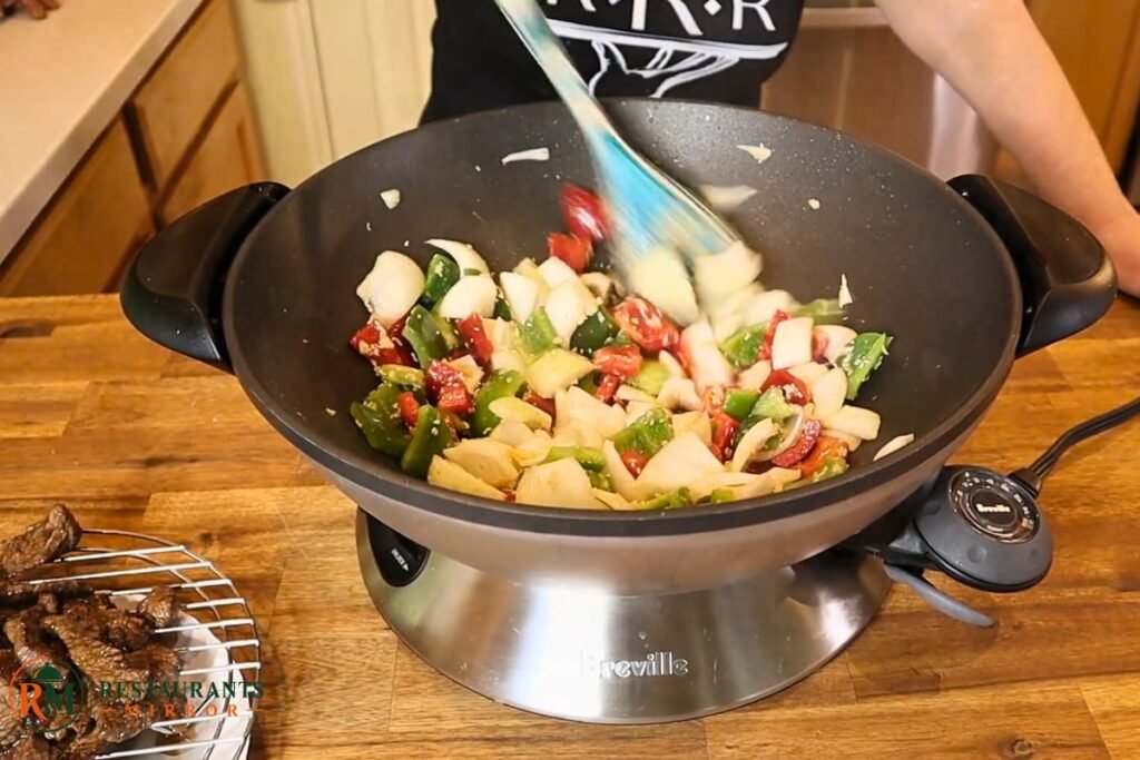 Toast the Sesame Seeds and Cook the Vegetables