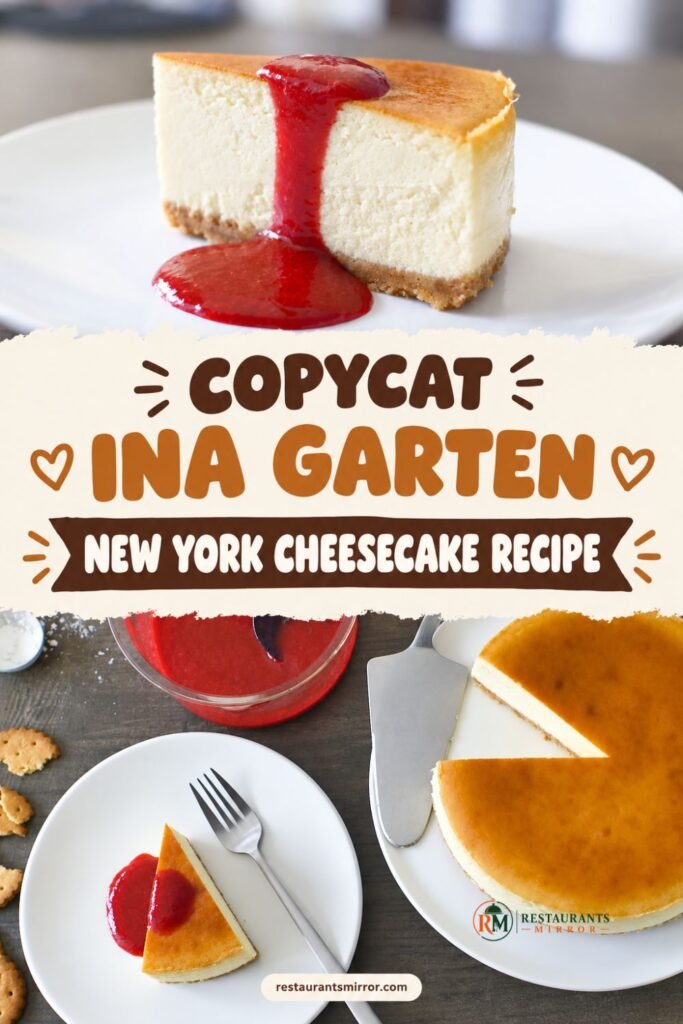 Ina Garten New York Cheesecake Recipe