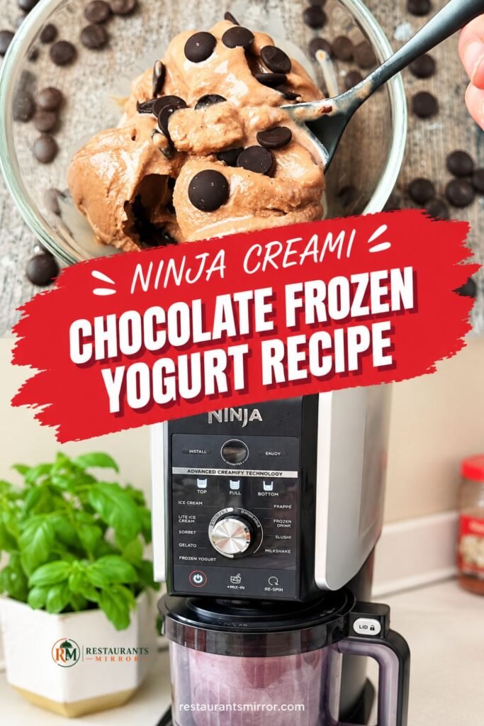 Ninja Creami Chocolate Frozen Yogurt